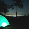 大野山キャンプ場の夜景