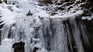 二ノ滝の氷瀑