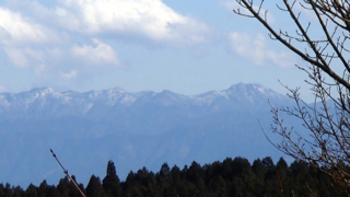 コ雲合山から見た大峰